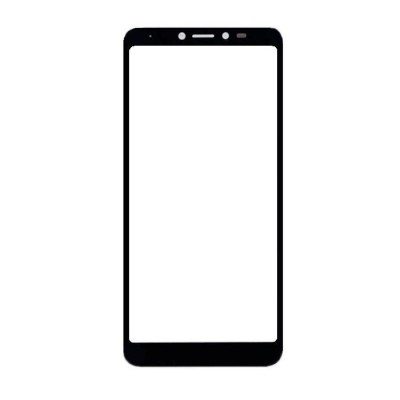 Replacement Front Glass For Wiko Y51 Black By - Maxbhi Com