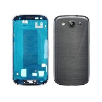 Full Body Housing For Samsung I9300i Galaxy S3 Neo Grey - Maxbhi Com