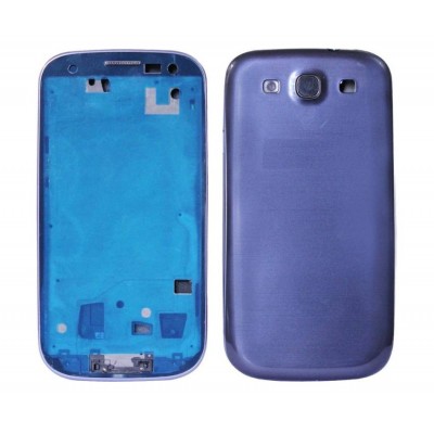 Full Body Housing For Samsung I9301i Galaxy S3 Neo Blue - Maxbhi Com