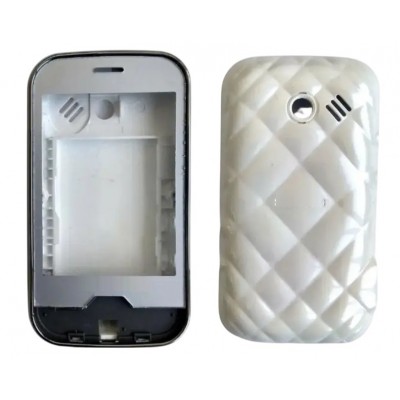 Full Body Housing For Samsung S7070 Diva White - Maxbhi Com