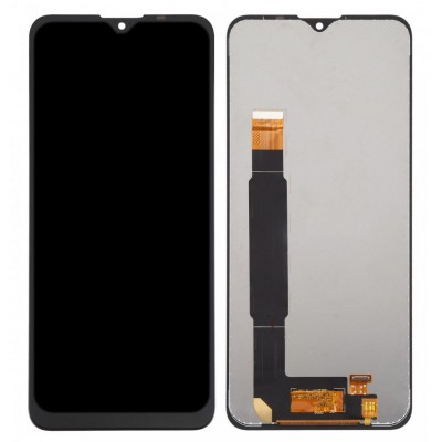 Lcd With Touch Screen For Wiko Power U10 Black By - Maxbhi Com
