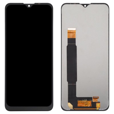 Lcd With Touch Screen For Wiko Power U20 Black By - Maxbhi Com