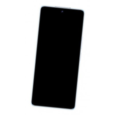 Lcd Frame Middle Chassis For Tecno Camon 19 Black By - Maxbhi Com