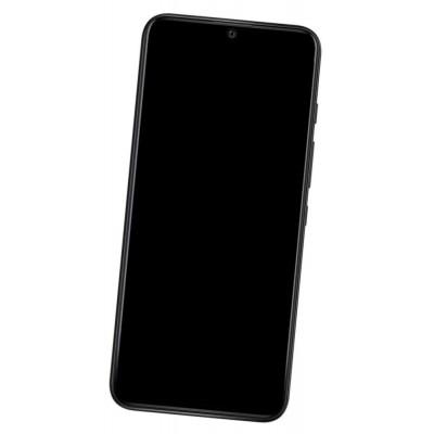 Lcd Frame Middle Chassis For Wiko Power U20 Black By - Maxbhi Com