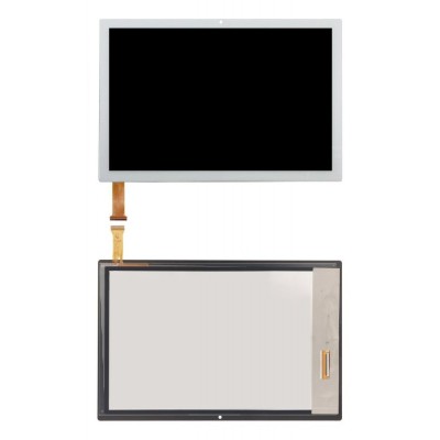 Lcd With Touch Screen For Blackview Tab 9 White By - Maxbhi Com