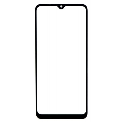 Replacement Front Glass For Xiaomi Redmi 10a Black By - Maxbhi Com