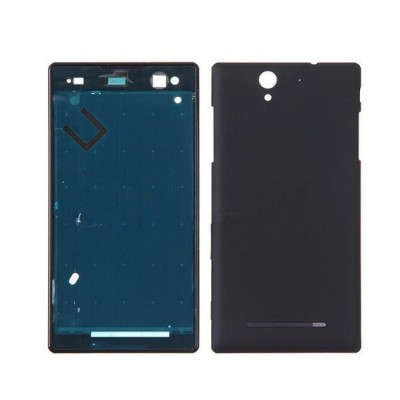 Full Body Housing For Sony Xperia C3 Dual D2502 Black - Maxbhi Com