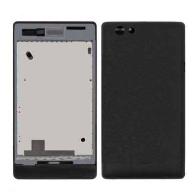 Full Body Housing For Sony Xperia Miro St23a Pink - Maxbhi Com