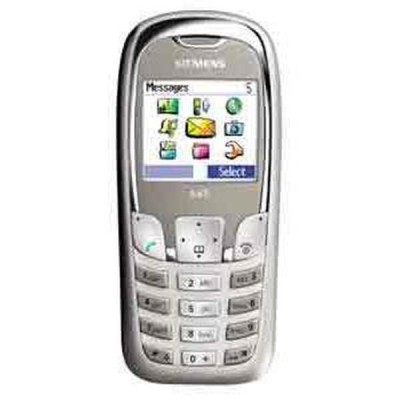 Full Body Housing for Siemens A65 Sparkling Silver