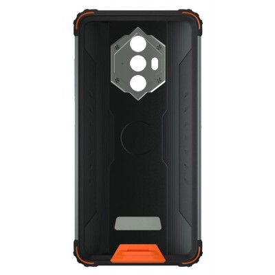 Back Panel Cover For Blackview Bv6600 Orange - Maxbhi Com