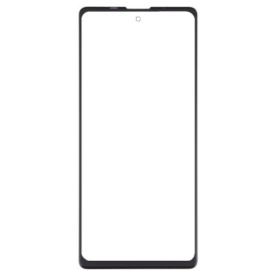 Replacement Front Glass For Blackview A100 Black By - Maxbhi Com