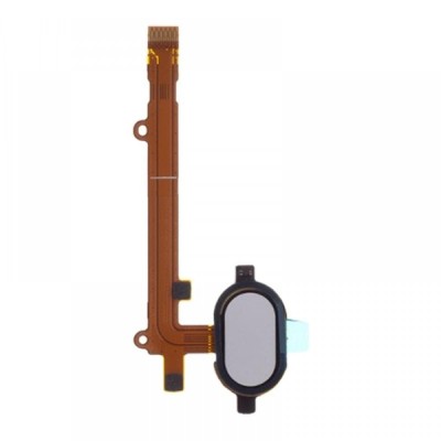 Fingerprint Sensor Flex Cable For Motorola Moto Z2 Play White By - Maxbhi Com