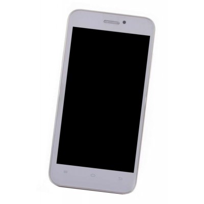 Lcd Frame Middle Chassis For Iball Andi 4 5 Ripple 1gb Ips Black By - Maxbhi Com