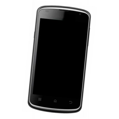 Lcd Frame Middle Chassis For Intex Aqua Superb Black By - Maxbhi Com