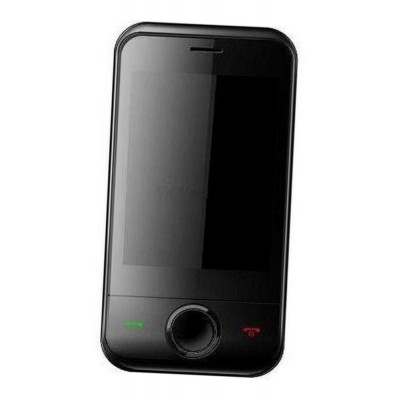 Lcd Frame Middle Chassis For Spice M5565 Black By - Maxbhi Com