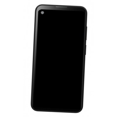 Lcd Frame Middle Chassis For Blackview Bl5000 Black By - Maxbhi Com