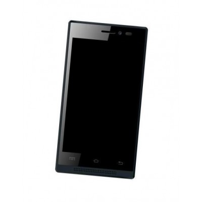 Lcd Frame Middle Chassis For Intex Aqua Y2 Plus Blue By - Maxbhi Com