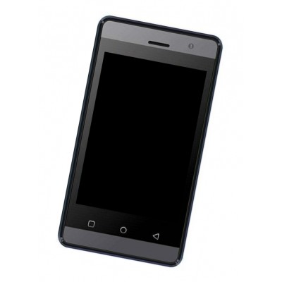 Lcd Frame Middle Chassis For Intex Aqua R3 Plus Black By - Maxbhi Com