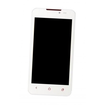 Lcd Frame Middle Chassis For Hsl Yuva Y400 Black By - Maxbhi Com