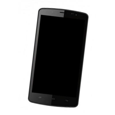 Lcd Frame Middle Chassis For Kazam Trooper 455 Black By - Maxbhi Com