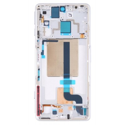 Lcd Frame Middle Chassis For Xiaomi Redmi K50 Gaming Edition Silver By - Maxbhi Com