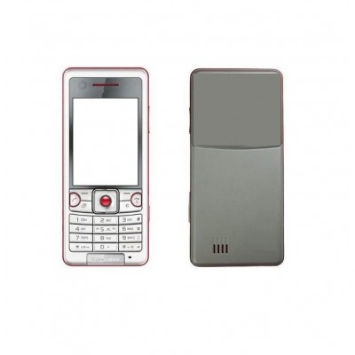 Full Body Housing For Sony Ericsson C510c Red - Maxbhi Com