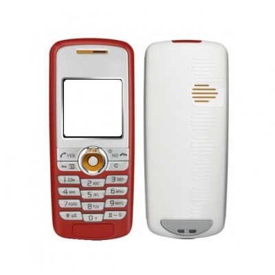 Full Body Housing For Sony Ericsson J230 Red - Maxbhi Com