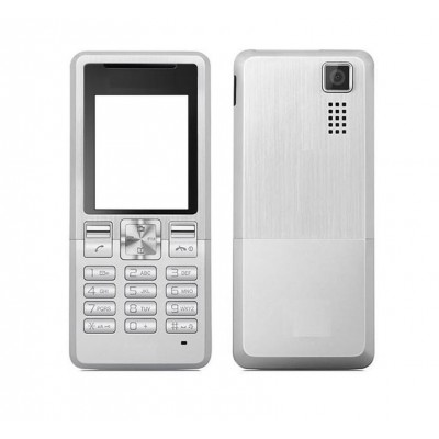 Full Body Housing For Sony Ericsson T250i Aluminium Silver - Maxbhi Com