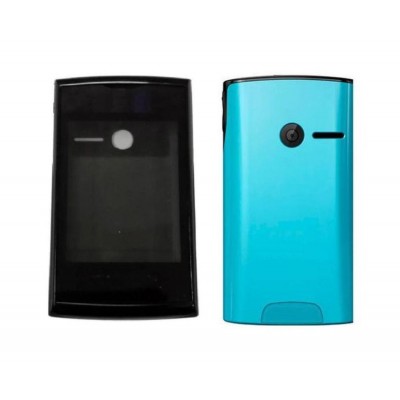 Full Body Housing For Sony Ericsson W150a Yizo Blue - Maxbhi Com