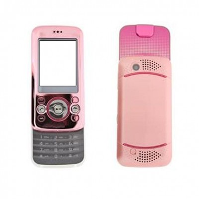 Full Body Housing For Sony Ericsson W395 Pink - Maxbhi Com