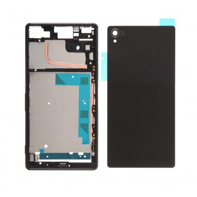 Full Body Housing For Sony Xperia Z3 Compact D5833 Black - Maxbhi Com