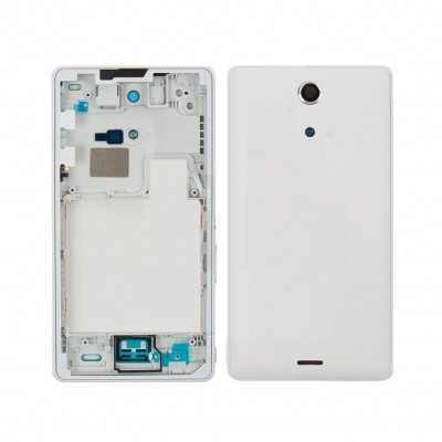 Full Body Housing For Sony Xperia Zr Hspa Plus White - Maxbhi Com