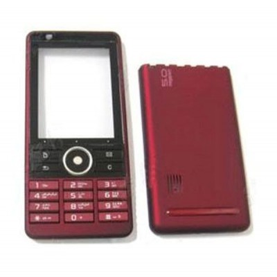 Full Body Housing for Sony Ericsson G900 Dark Red