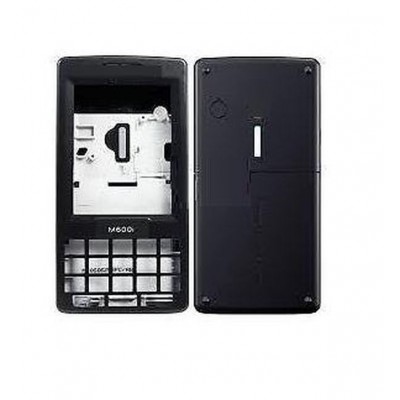 Full Body Housing for Sony Ericsson M600 Granite Black