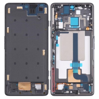 Lcd Frame Middle Chassis For Xiaomi Redmi K50 Gaming Edition Black By - Maxbhi Com