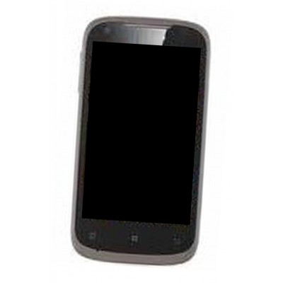 Lcd Frame Middle Chassis For Lenovo A750 Black By - Maxbhi Com
