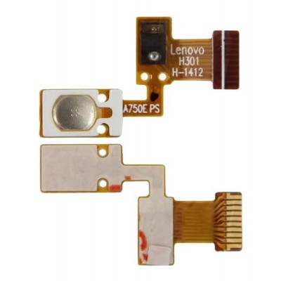 Power Button Flex Cable For Lenovo A750 On Off Flex Pcb By - Maxbhi Com