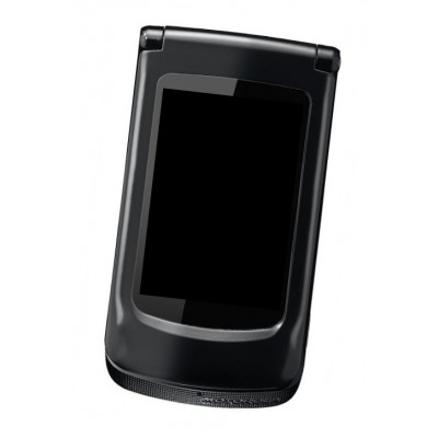 Lcd Frame Middle Chassis For Motorola Motosmart Flip Xt611 Black By - Maxbhi Com