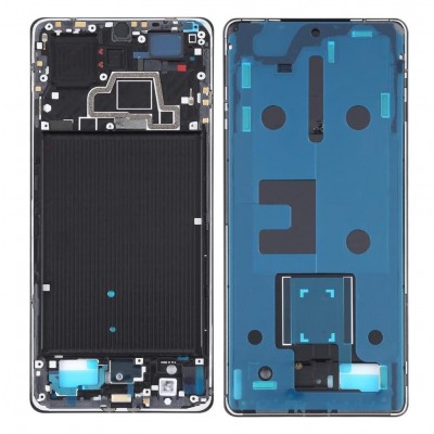 Lcd Frame Middle Chassis For Xiaomi Mi Mix 4 5g Black By - Maxbhi Com