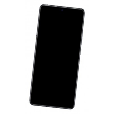 Lcd Frame Middle Chassis For Zte Nubia Red Magic 6r Silver By - Maxbhi Com