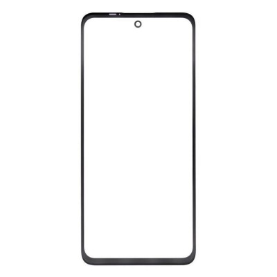 Replacement Front Glass For Motorola Moto G 5g Black By - Maxbhi Com