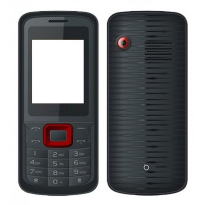 Full Body Housing For Unnecto Eco Black Red - Maxbhi Com