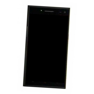 Lcd Frame Middle Chassis For Happymobile Prive Black By - Maxbhi Com