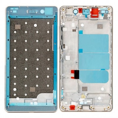 Lcd Frame Middle Chassis For Huawei Ascend P8 64gb Champagne By - Maxbhi Com