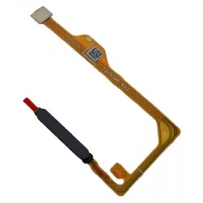 Fingerprint Sensor Flex Cable For Huawei Enjoy 20 Se Black By - Maxbhi Com