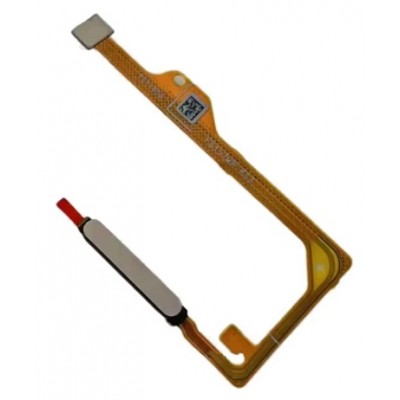 Fingerprint Sensor Flex Cable For Huawei Enjoy 20 Se White By - Maxbhi Com
