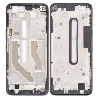 Lcd Frame Middle Chassis For Tcl 10 5g Black By - Maxbhi Com