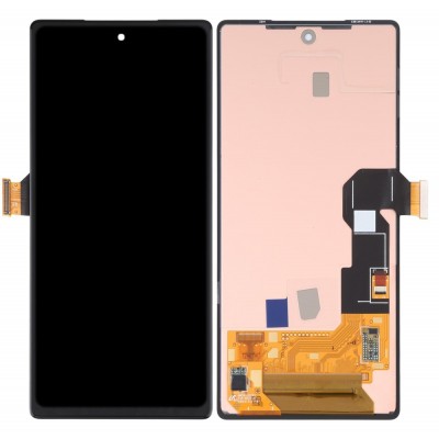 Lcd With Touch Screen For Google Pixel 6a White By - Maxbhi Com