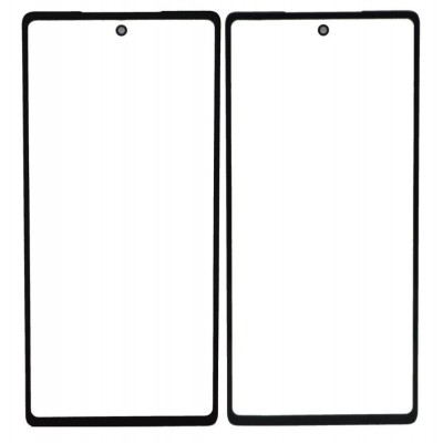 Replacement Front Glass For Google Pixel 6a Black By - Maxbhi Com