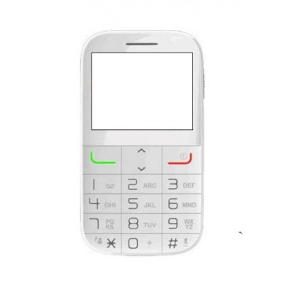 Full Body Housing For Alcatel One Touch 2000 White - Maxbhi Com